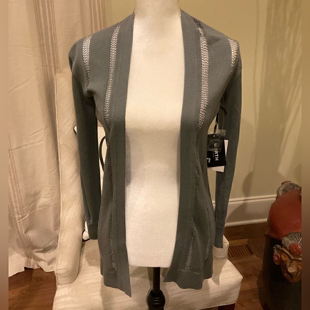 Worth Grey Cardigan 🤍 